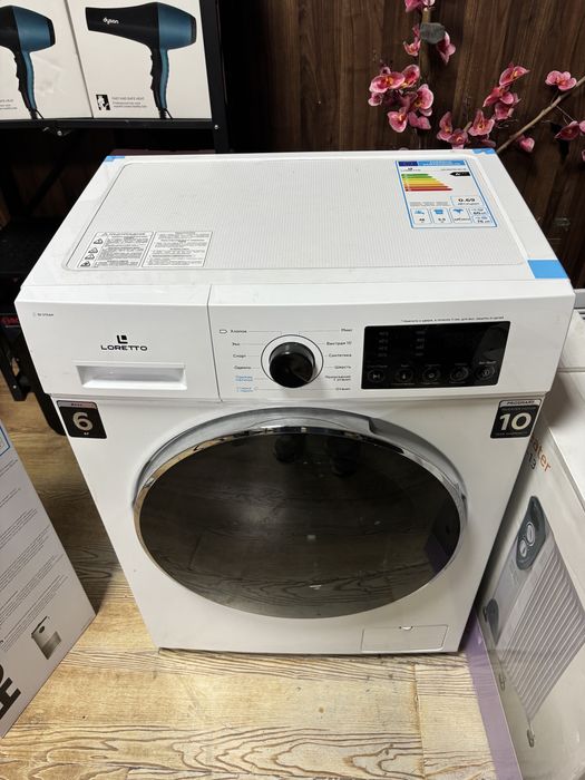 Стиральная Машина LORETTO/почти новая/ 6кг