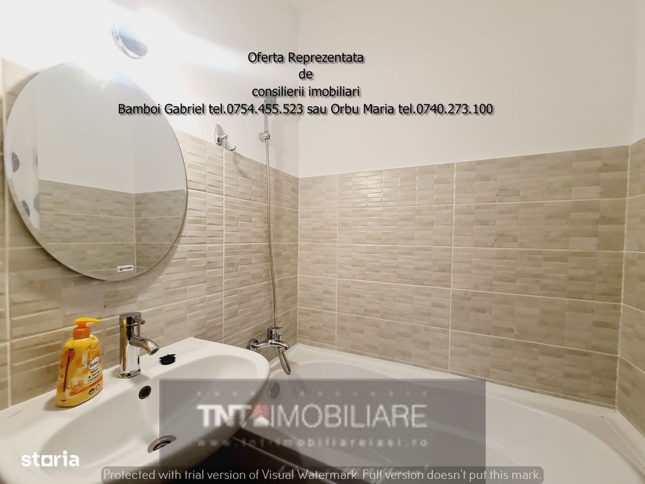 Apartament cu 2 camere în Podu Roș mobilat modern 5 min. Palas Mall