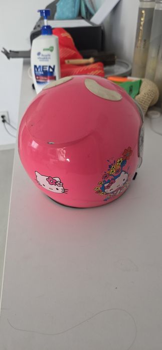 Casca Moto copii, pentru fete cu HelloKitty, marimea S-Xs