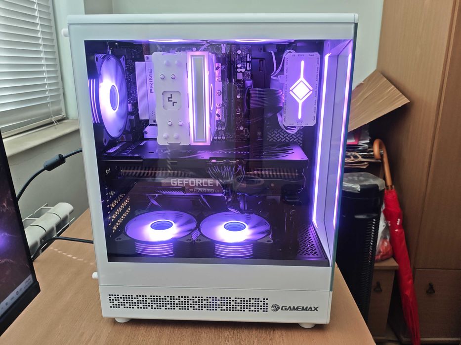 Геймърски компютър, Rtx 3080, Ryzen 7500F, 32gb DDR5, 1tb Nvme, 850W