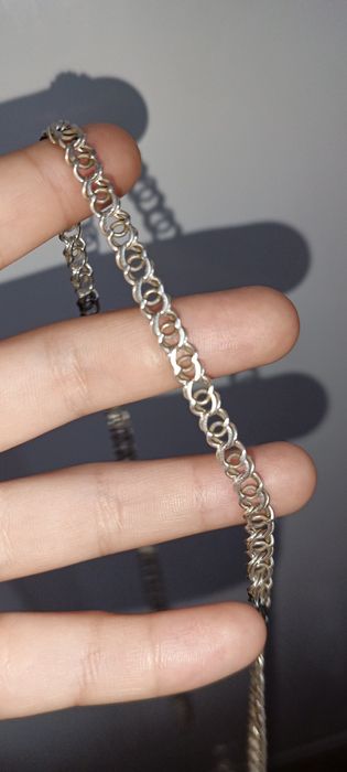 Продам серебряную цепочку, 925 проба, вес ≈25 грамм, торг присутствует