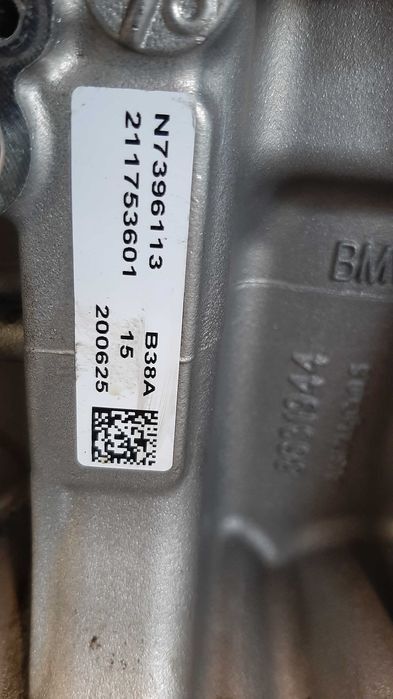 Motor BMW B38A Mini coupe X1 X2 F45 F46 F39