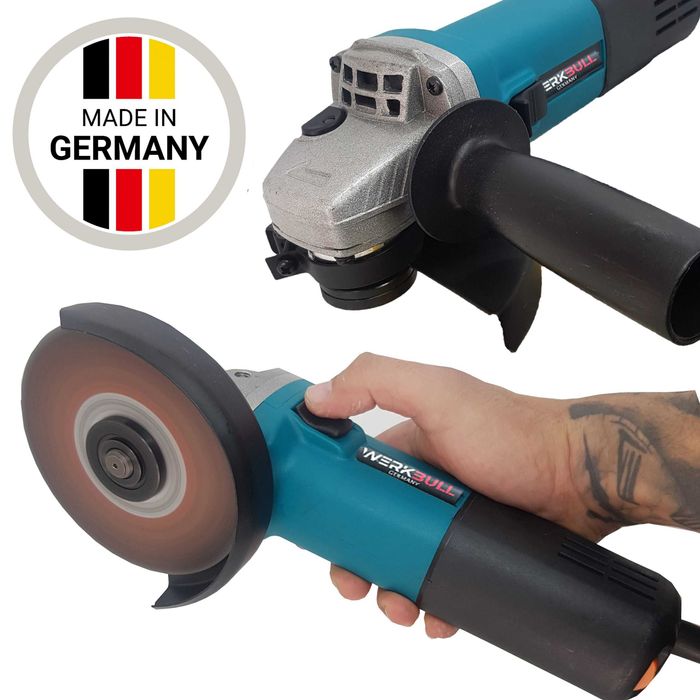Ъглошлайф WerkBull Professional 125 мм 1200W с регулация на оборотите