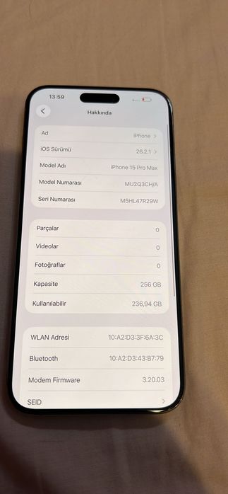 İphone 15 pro max