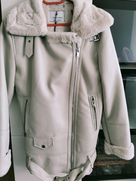 Vând cojocel piele artificială - marca Stradivarius