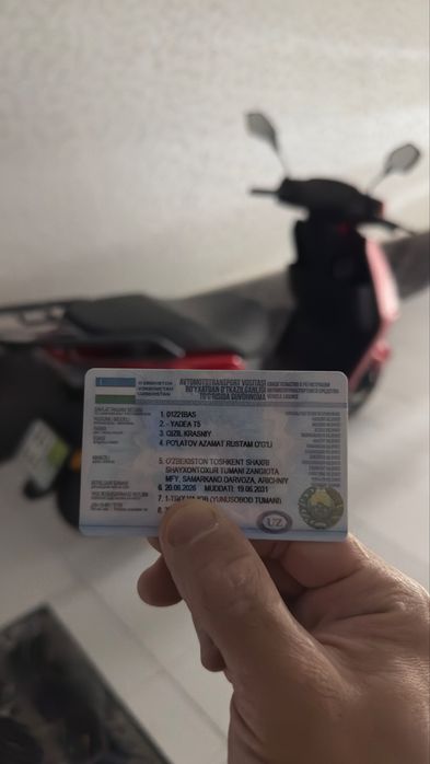 Yadea T5  holati yangi nomer dokument bor!