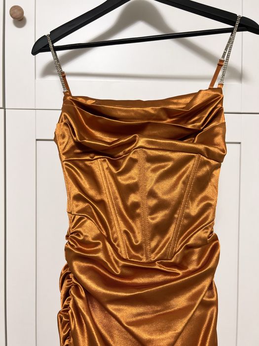 Rochie ocazie mulata scrunch