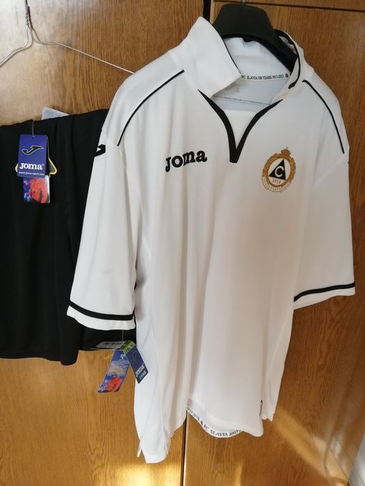 Joma - юбилейна фланелка и гащета 100г Славия 1913