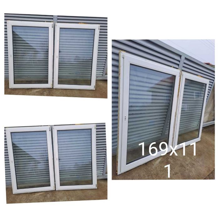 Geamuri si usi lemn masiv second