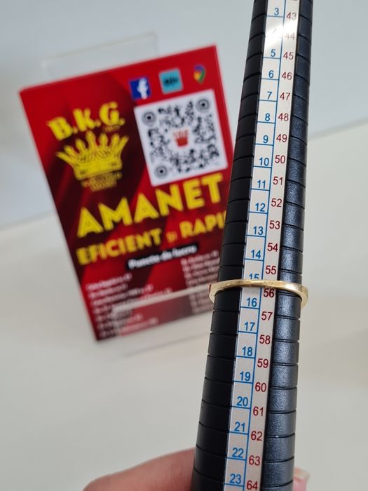 Inel de aur 14K cu briliante Amanet BKG