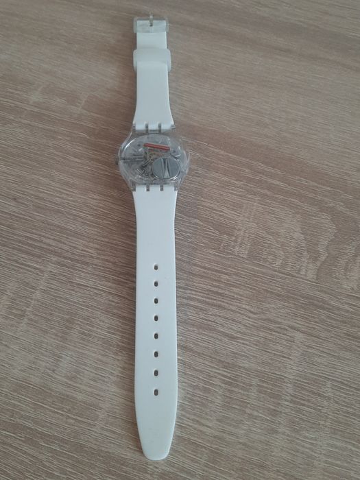 Ceas Swatch Originals Gent – Cadran Irizat Solar Spectrum – Ice Blue/
