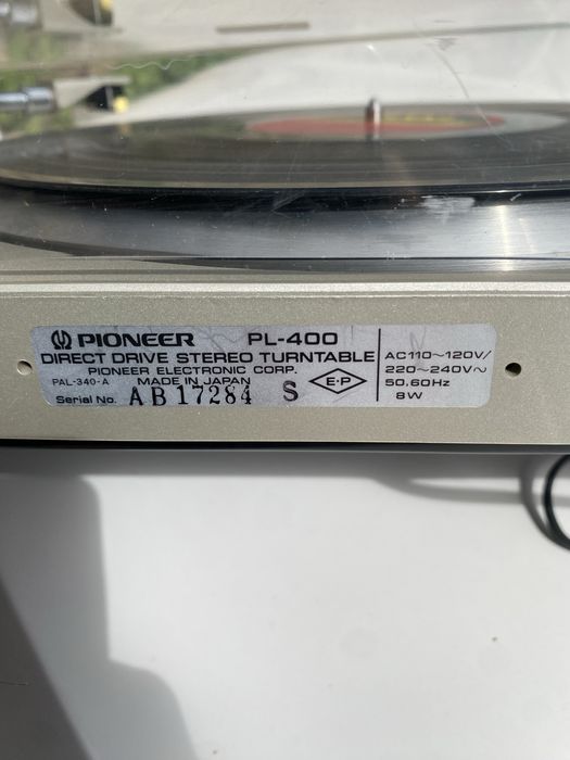 Грамофон Pioneer PL400