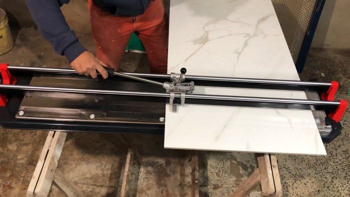 Аренда Плиткорез ручной рельсовый, длина 1200