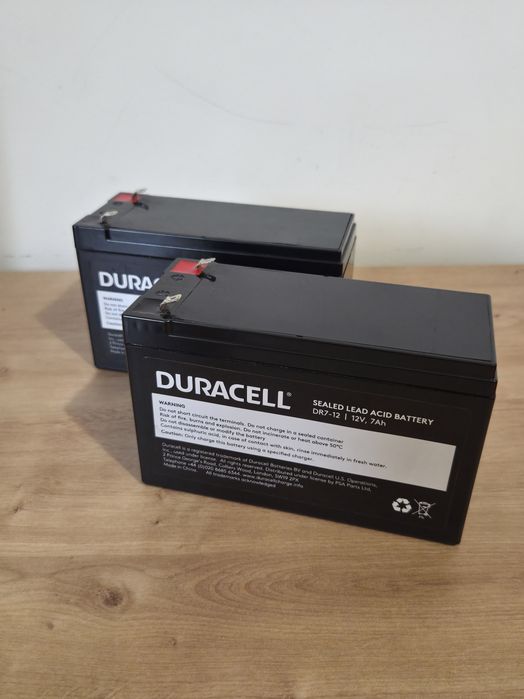 Duracell DR7-12 12V 7Ah – Acumulator VRLA Sigilat (2 bucăți disponibile)