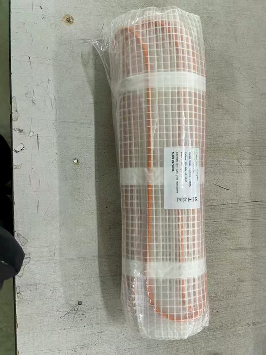 Электрический теплый пол мат проводного типа 22000