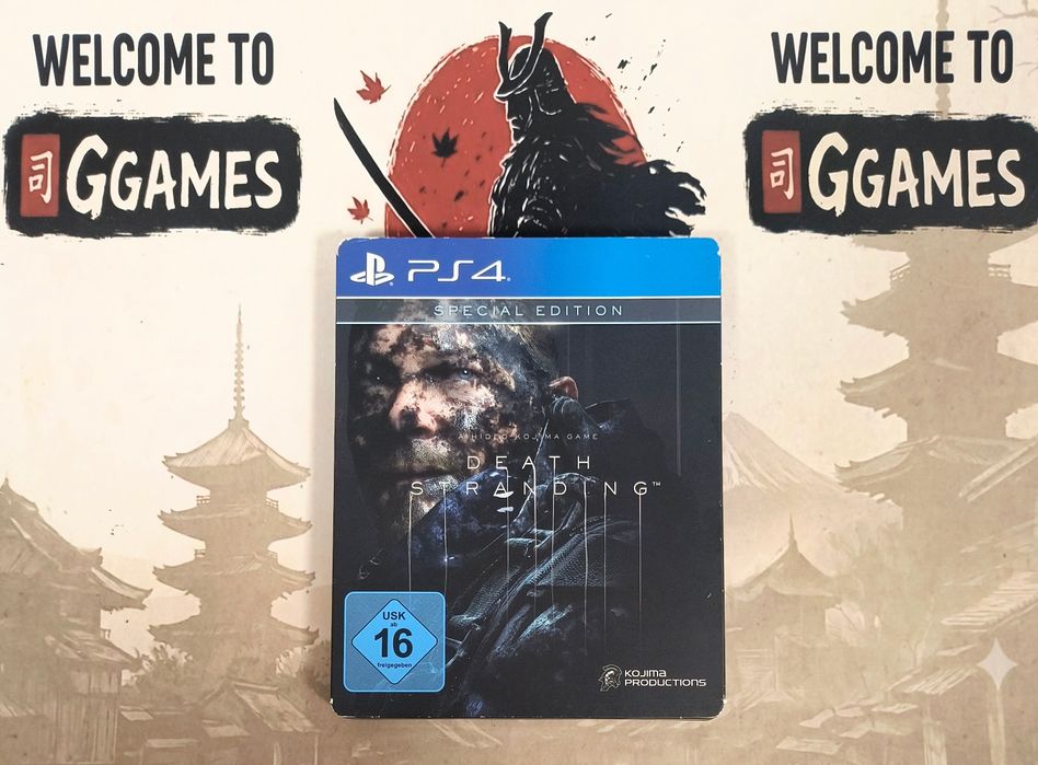 Death Stranding Steelbook Special edition PS4 метална кутия