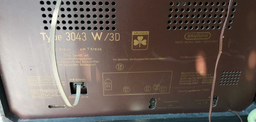 Grundig vintage collection classic radio