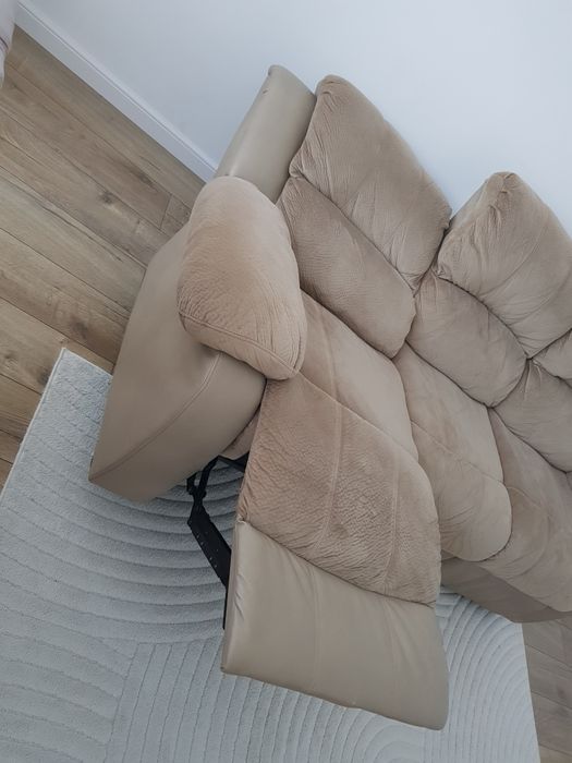 Canapea cu recliner 3 locuri Pasadena- Mobexpert