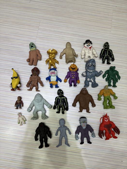 Детски играчки rainbow friends minecraft amongus monsterflex и други