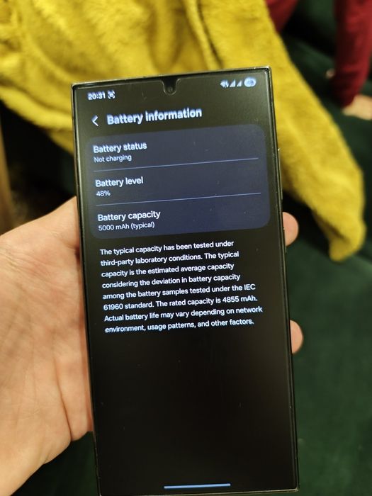 Samsung S24 ultra Graphite