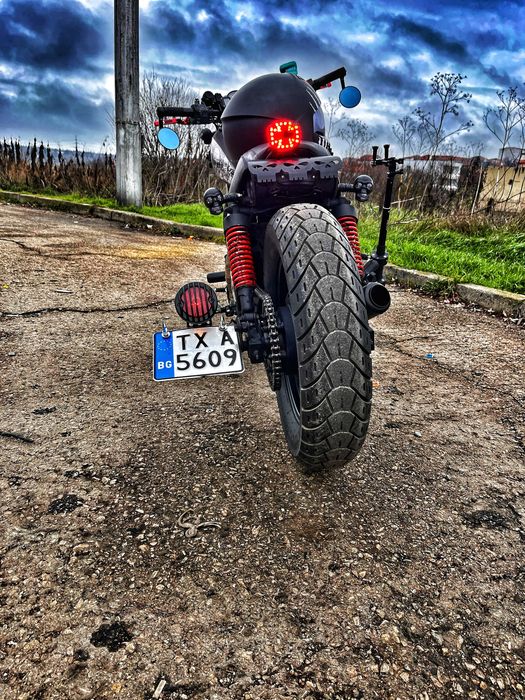 Kawasaki bobber 250 БАРТАР