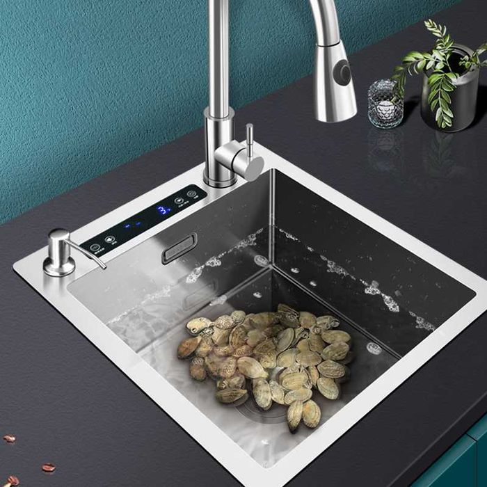 Ултразвкукова мултифункционална кухненска мивка 45см