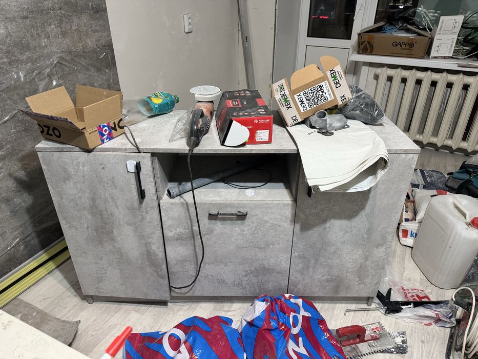 Тв зона из 3х частей