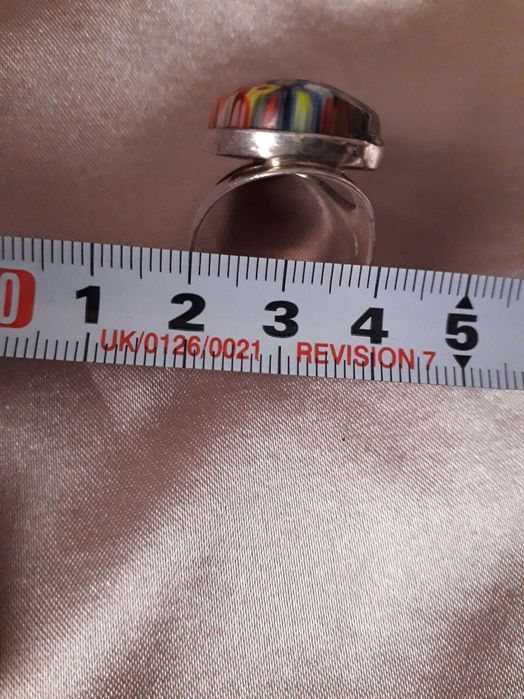 Vând set argint 925 cu sticlă Murano