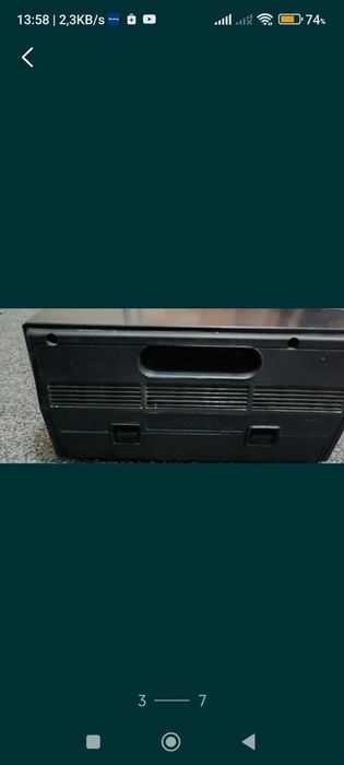 Aparat radio comunist Tehnoton Duo 1211