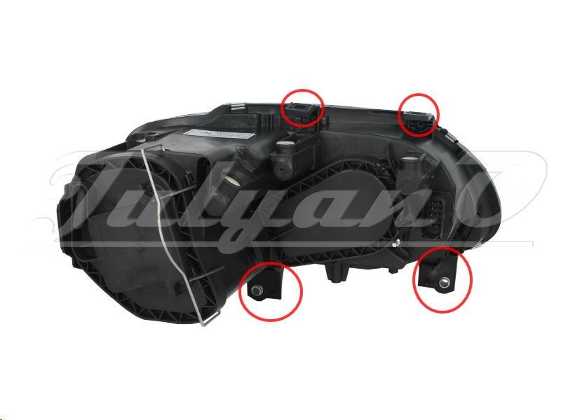 Щипки за закрепване на фар за VW TOURAN - CADDY