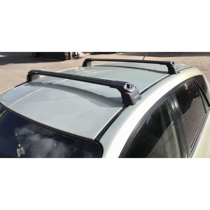 Напречни товарни греди Turtle AIR3 за автомобили с Фикспойнт / болт на тавана