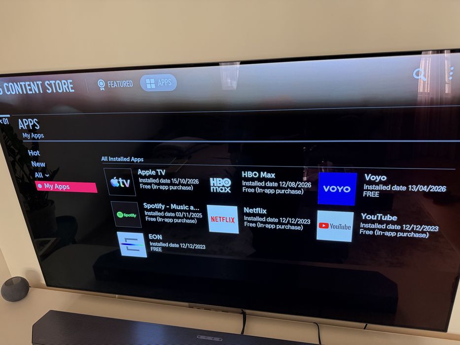 LG OLED C8 65’’ инча Smart 4K TV Телевизор OLED65C8PLA