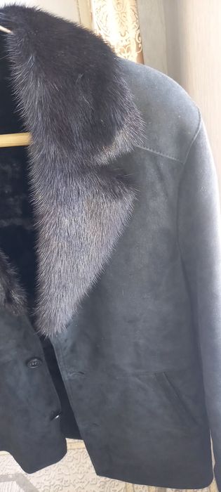 Мужская натуральная дублёнка