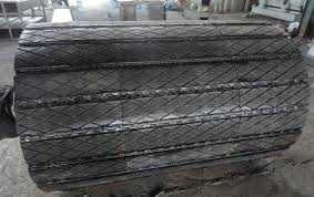 Cauciucare tamburi benzi transportoare. Kit de montaj pe teren