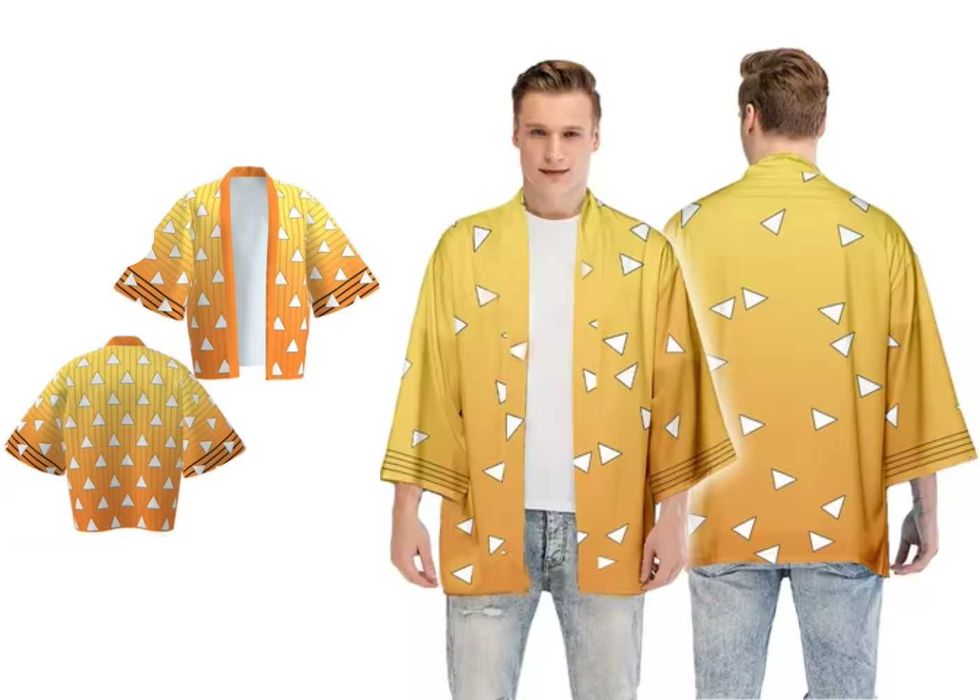 Рубашка Хаори на лето для женщин и мужчин