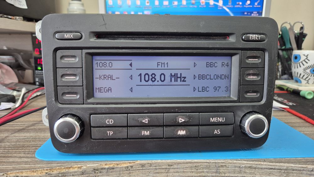 Vw rcd 300 - Черно + code!