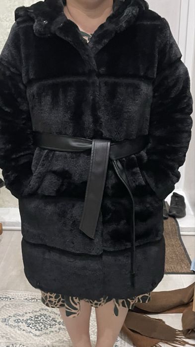 Эко шубка новая