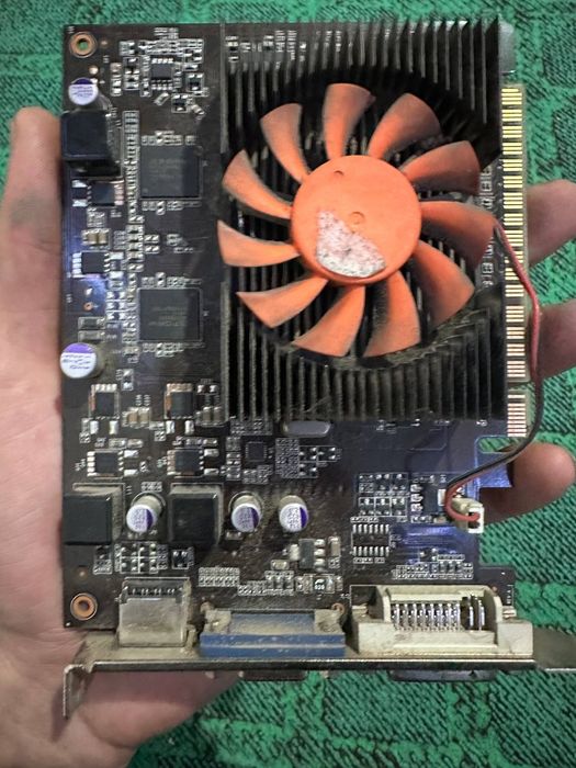 ПК без корпуса, мптеринка, видеокарта, оперативка, hhd диск, бп на 500