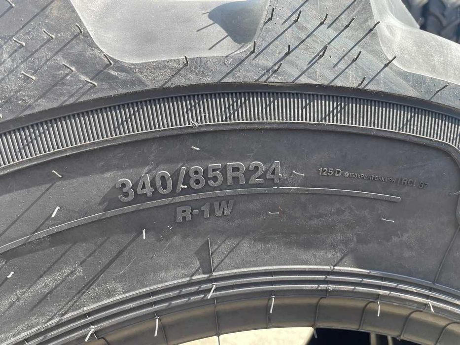 Alliance Anvelope noi  de tractor garantie Radiale 340/85R24 13.6-24