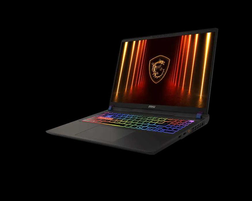 MSI Vector 16 HX AI A2XW uyin notbuki yanggi holatda