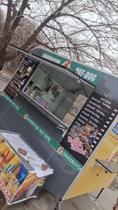 Biznes uchun vagoncha sotiladi ichida narsalari ham bor