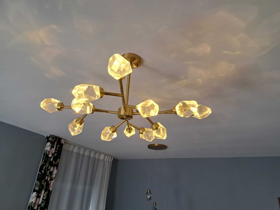 Lustra led trei moduri de aprindere cald, neutru, rece