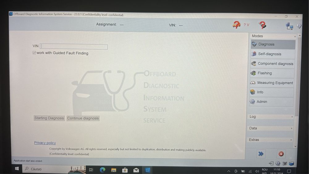 ODIS Service 23.0.1 + ODIS Engineering 17.0.1 VAS 6154/A/B VAG