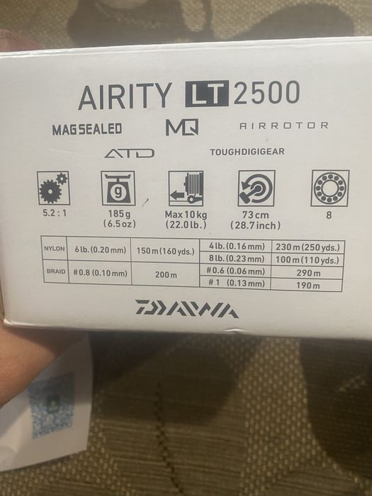 Daiwa airity lt 2500