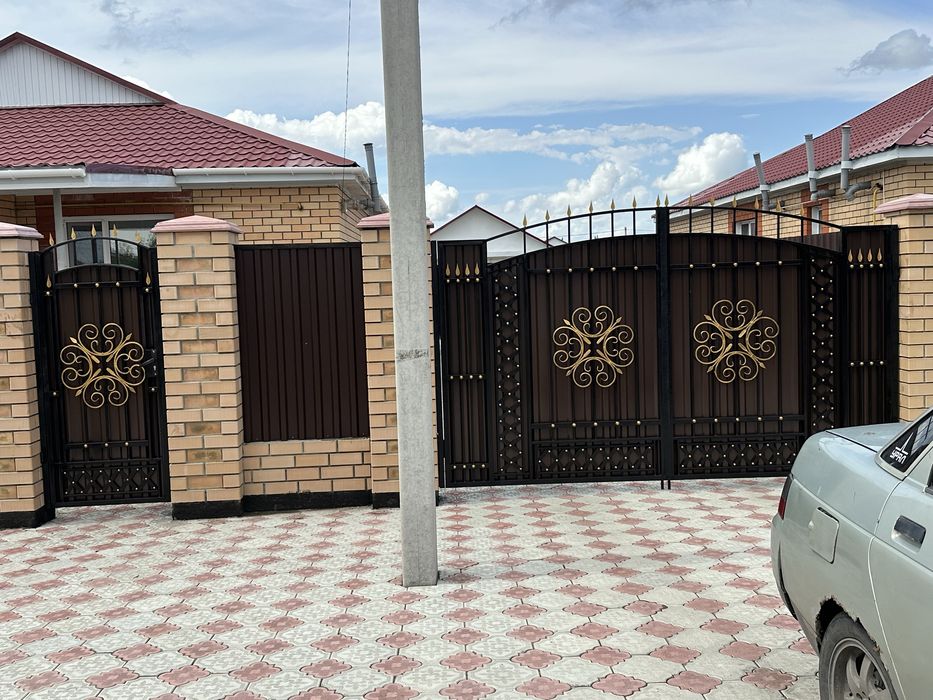 Ворота кованые с установкой