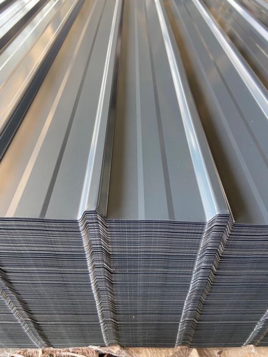 Tablă Cutată Gri Lucios produs Dedeman 2M grosime 0.3mm 0.4mm