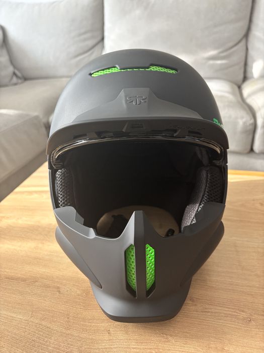 Casca Ruroc full face, model RG1-DX Black Viper