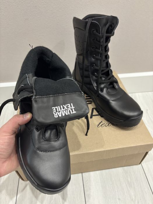 Берцы кожаные летние