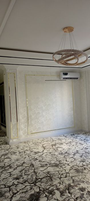 Koʻza shaklida kalodis qazamiz. Malyar ishlarini qilamiz.  Santexnik.