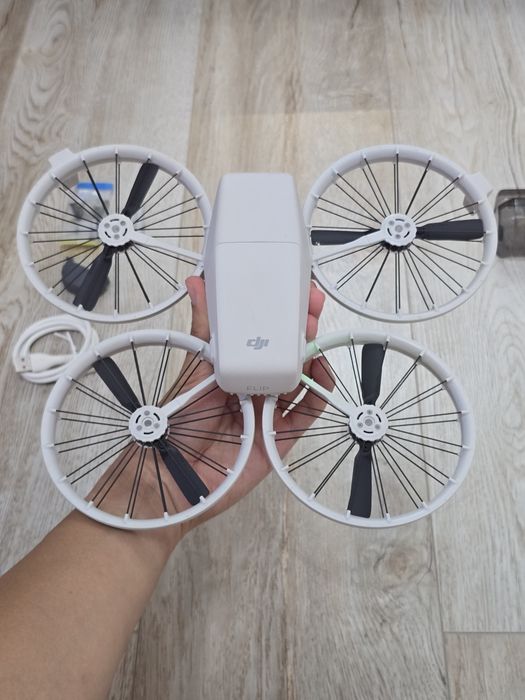 Дрон DJI Flip (2025) 4K 60/100FPS, HDR D-Log 10bit
